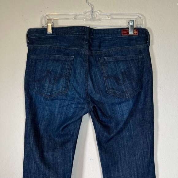 Adriano Goldschmied AG The Angel Bootcut Jeans Size 30R Dark Wash 32x34 - Picture 7 of 8